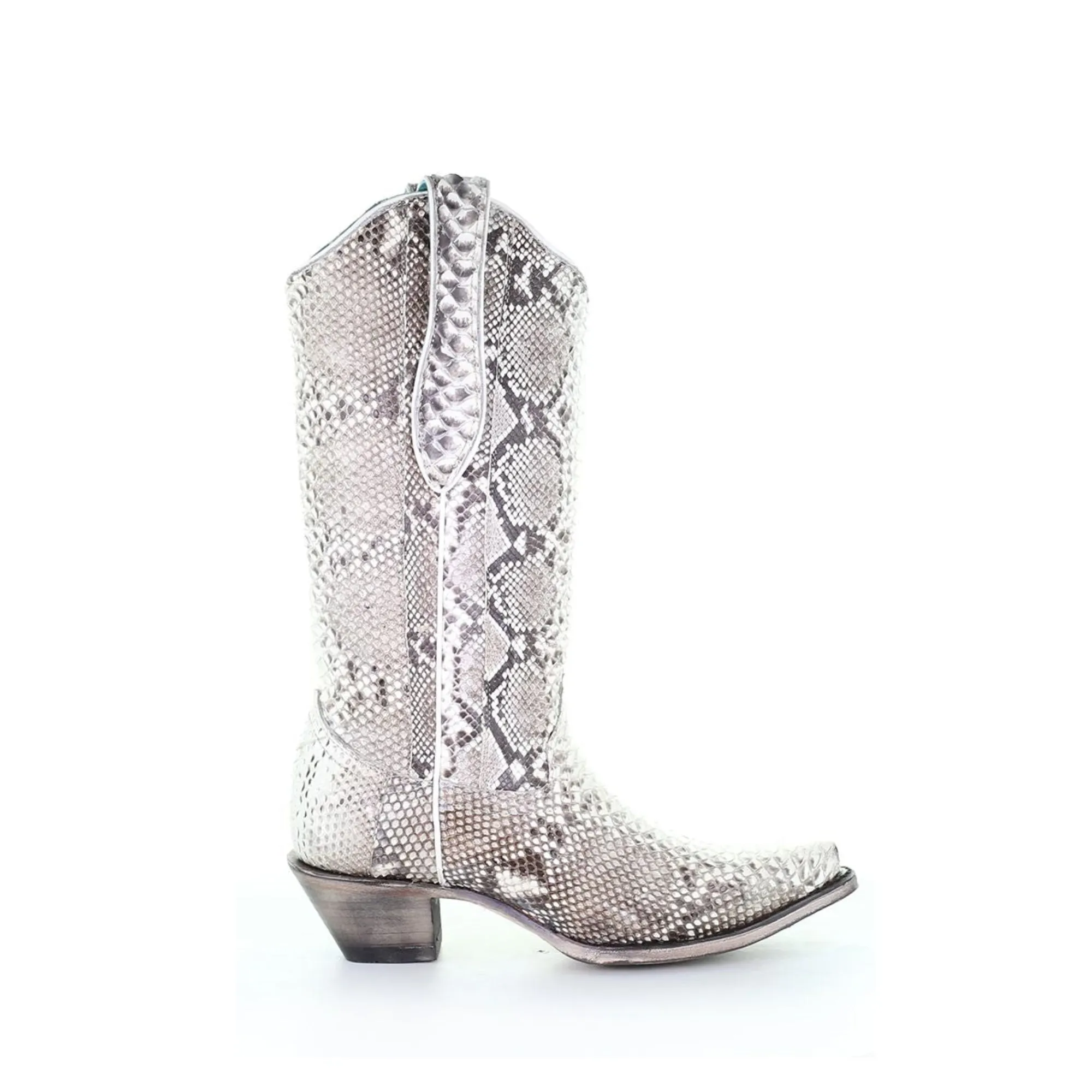 A3798 -  Corral western cowboy python snip boots for women