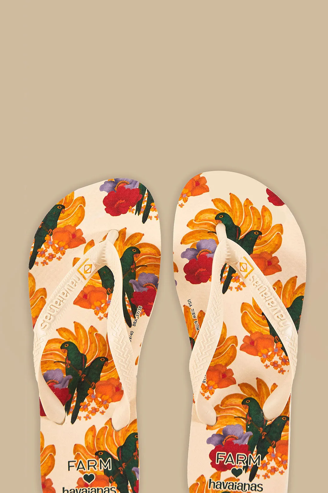 Banana Nest Havaianas Sandals