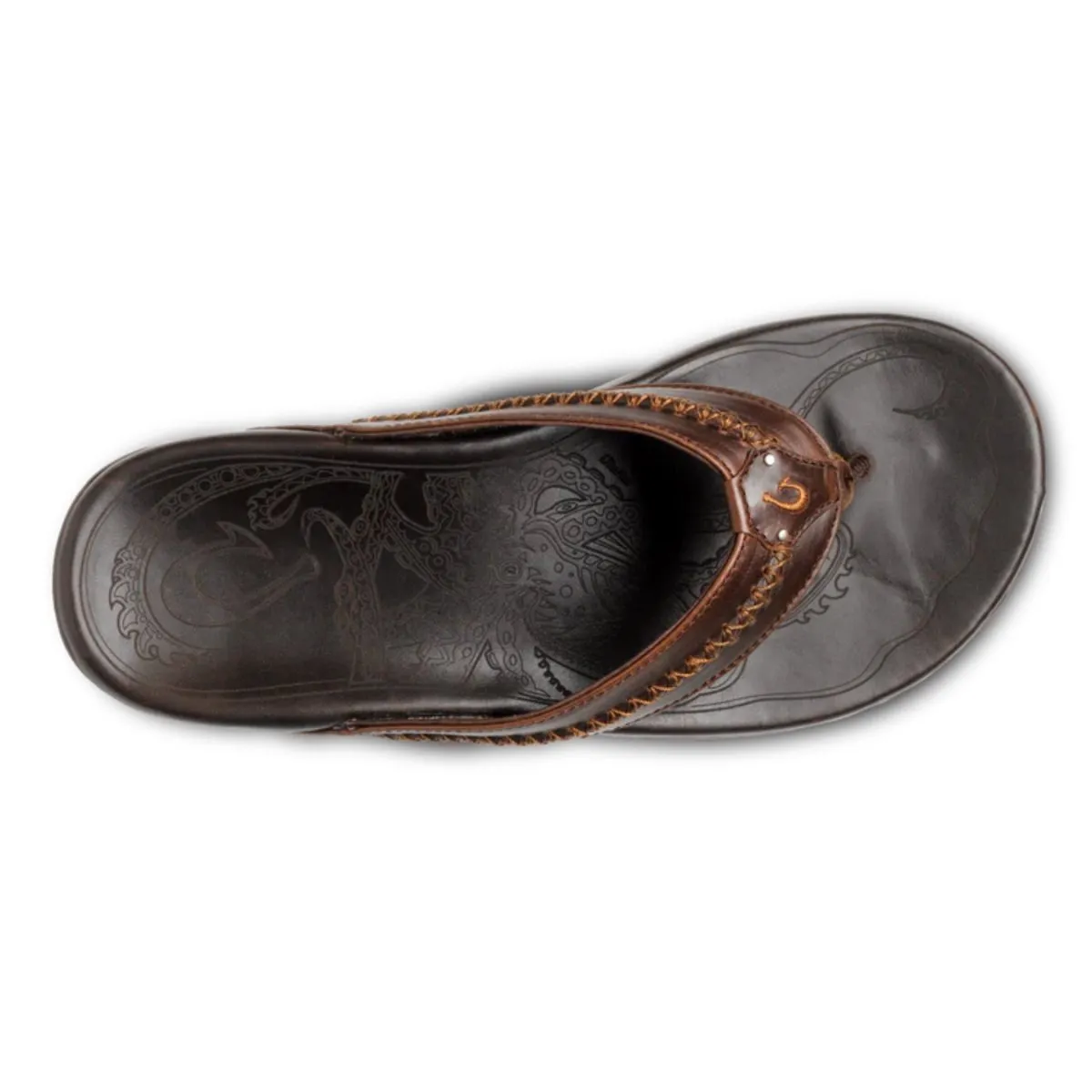 OluKai Men's Mea Ola Dark Java