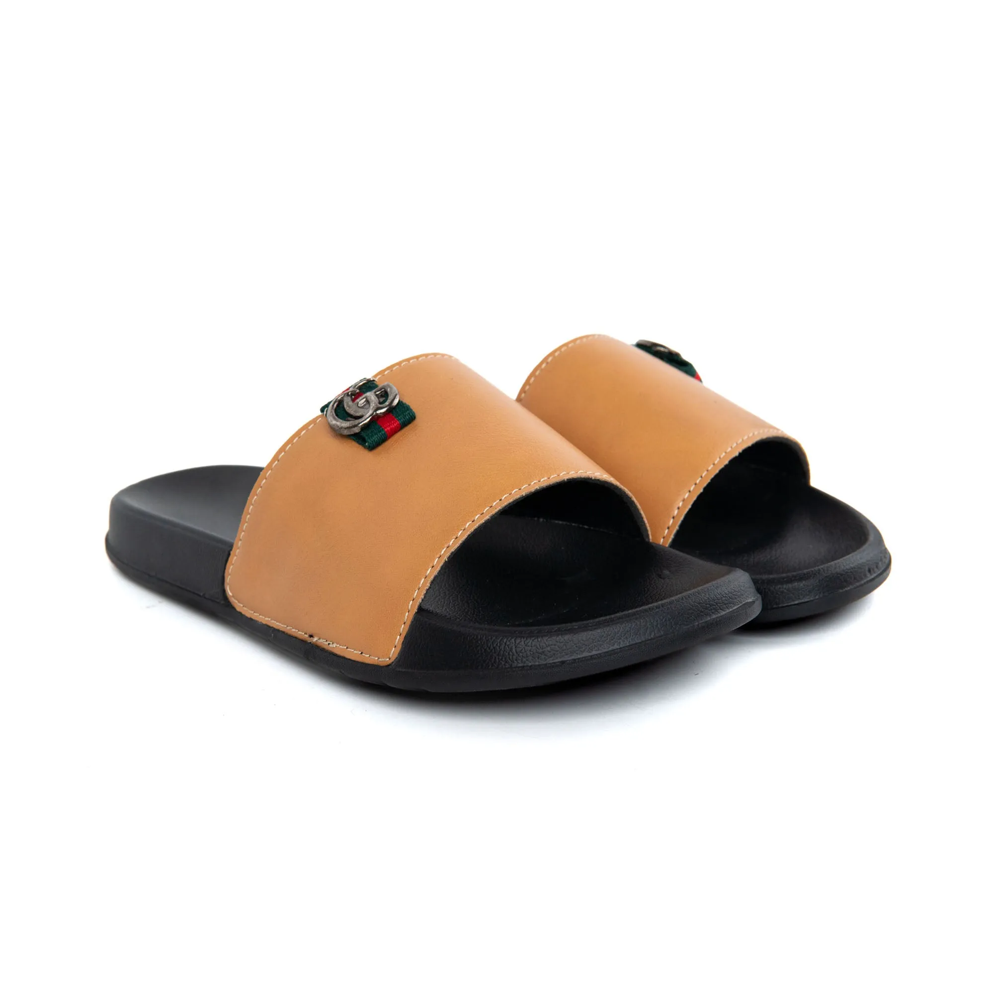 Side Styled Comfy Slides