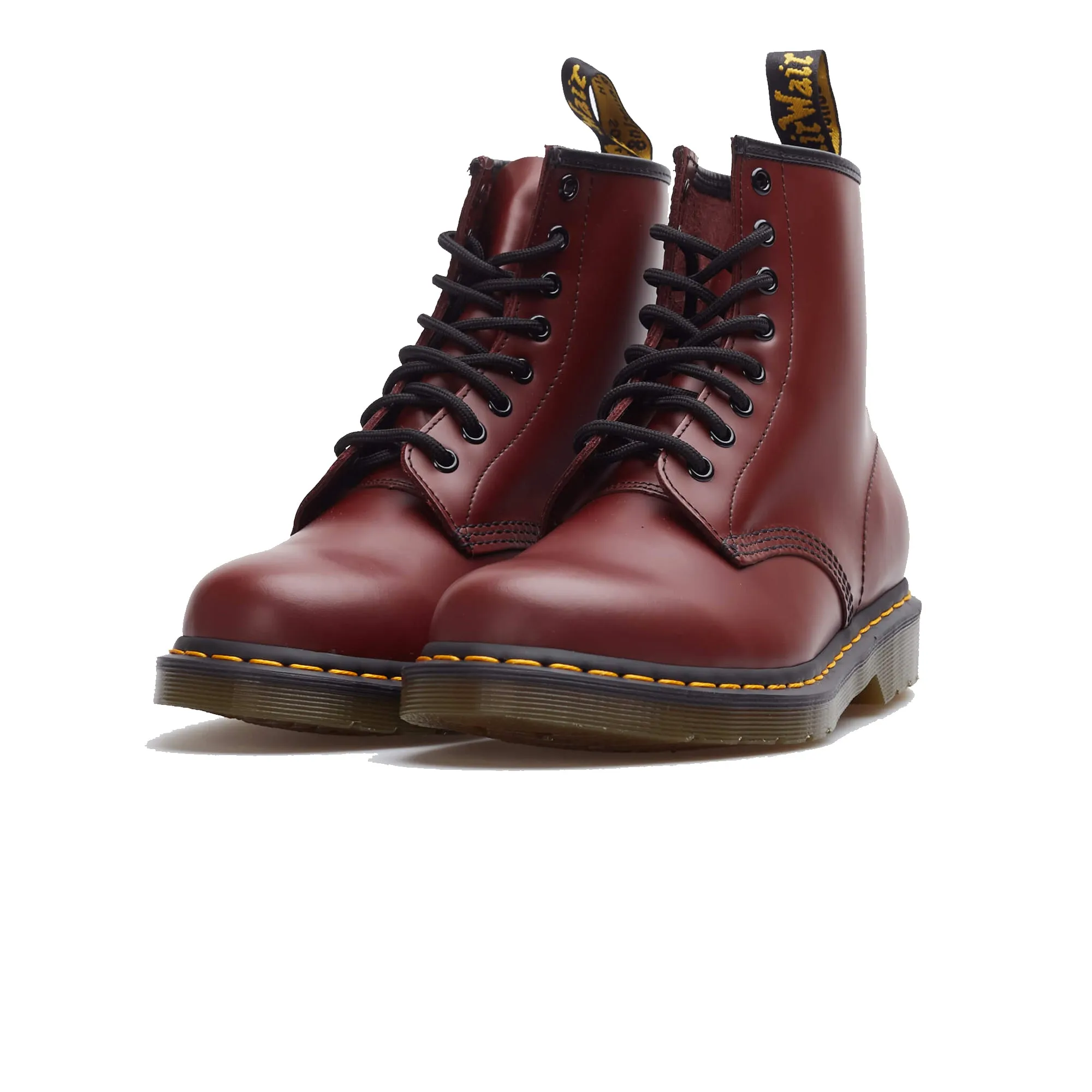 Dr.Martens Mens 1460 1460 Cherry Red Smooth Boots