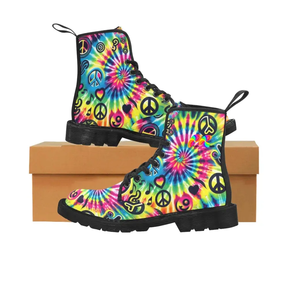 Happy Vibes Women's Rave Boots