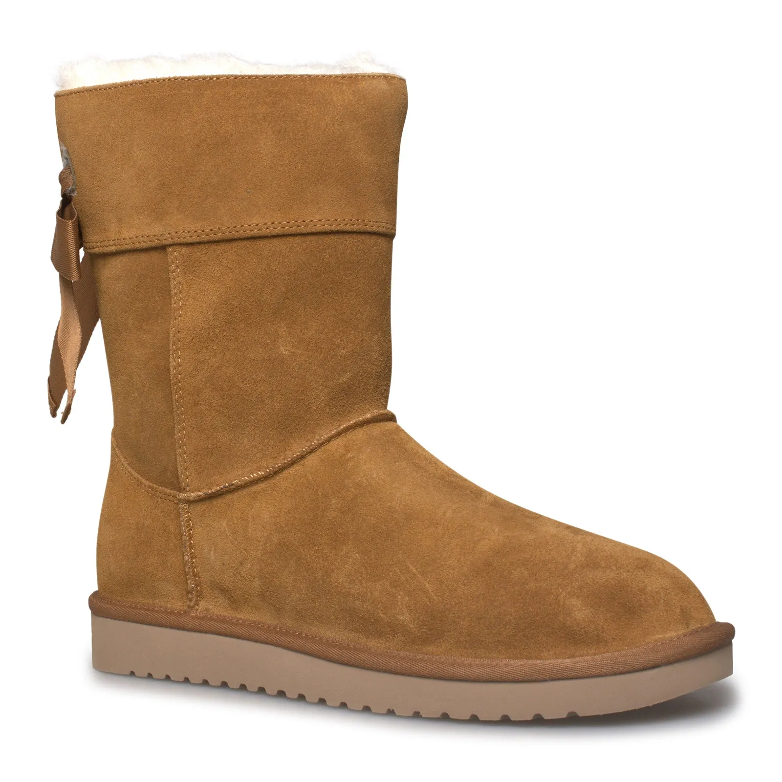 Koolaburra By UGG Andrah Short Chestnut Boots - Women's