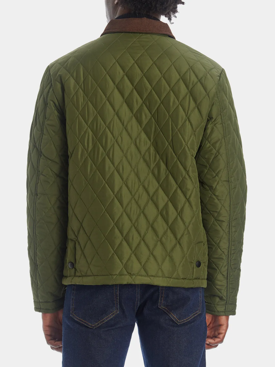 Collared Quilted Jacket