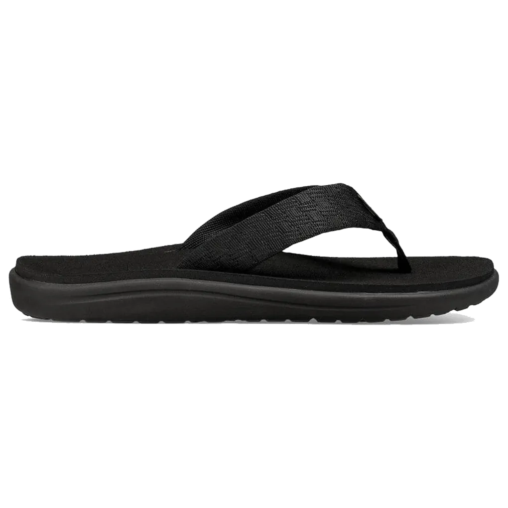 Teva Men's Voya Flip Flop Brick Black