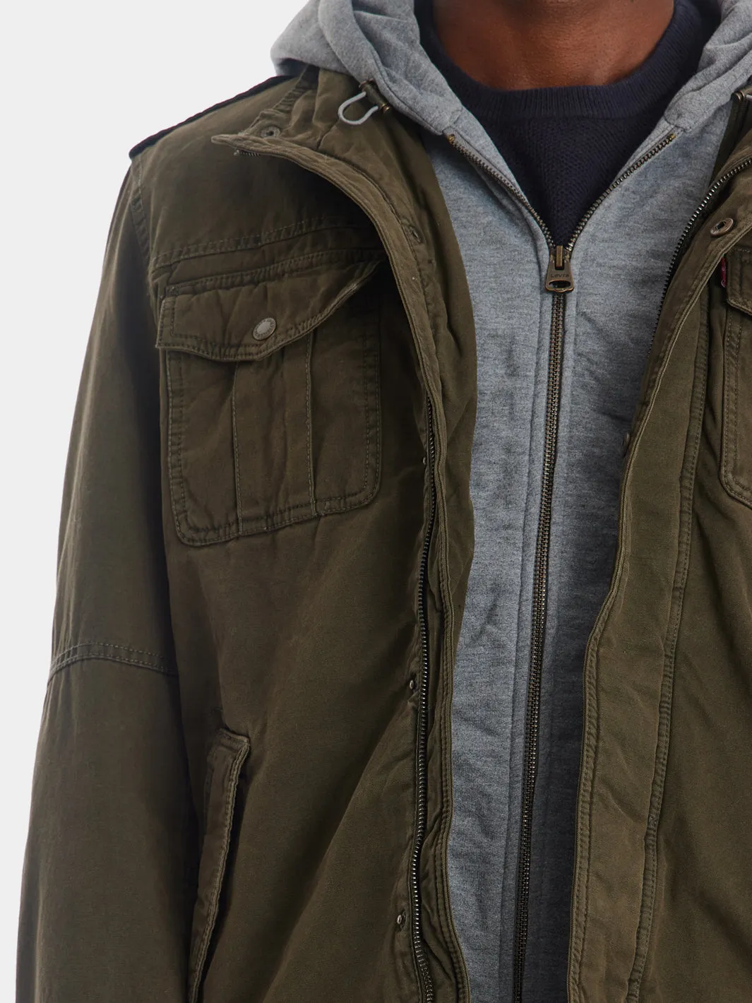 Sherpa Lined Utility Jacket