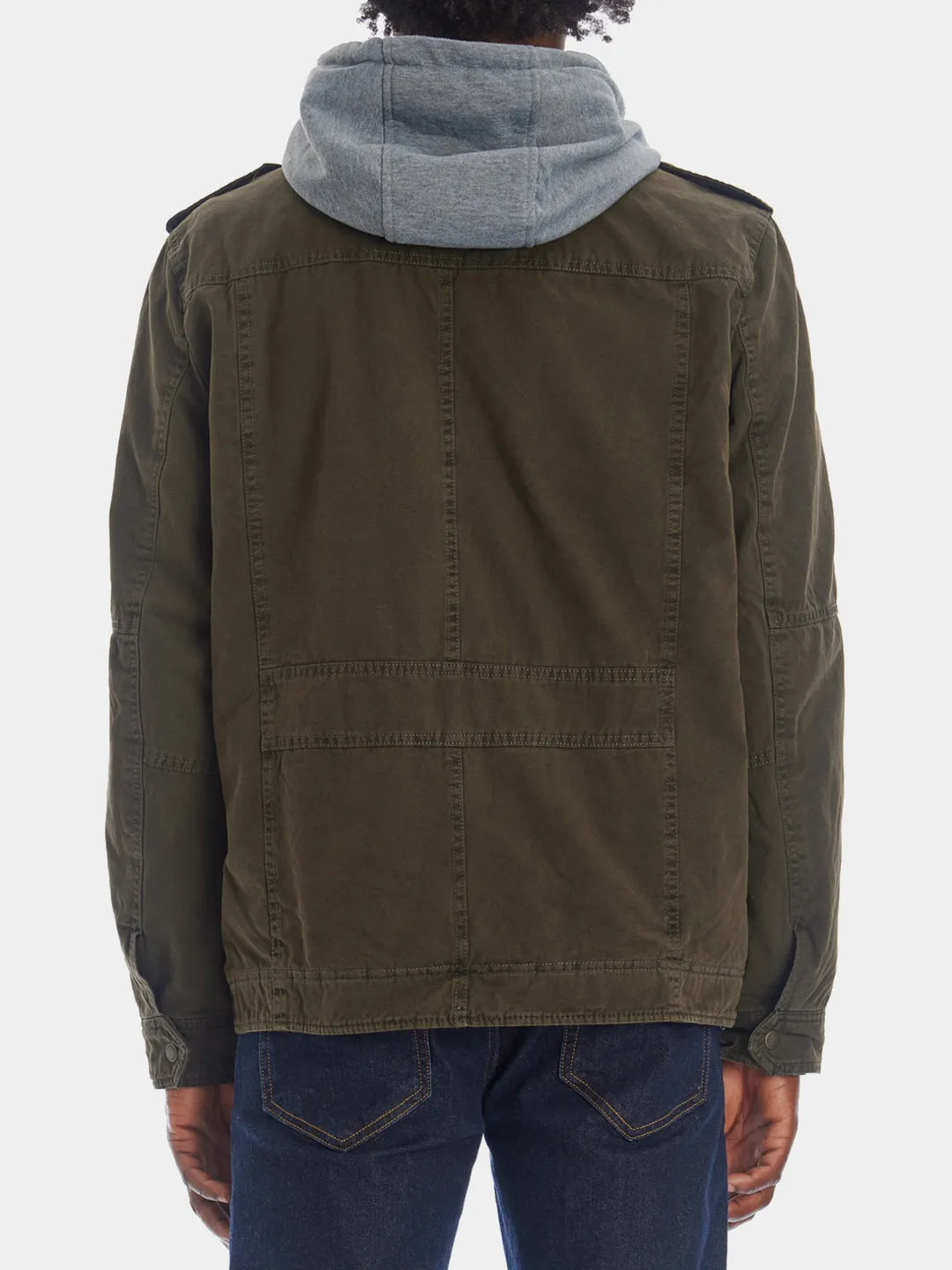 Sherpa Lined Utility Jacket