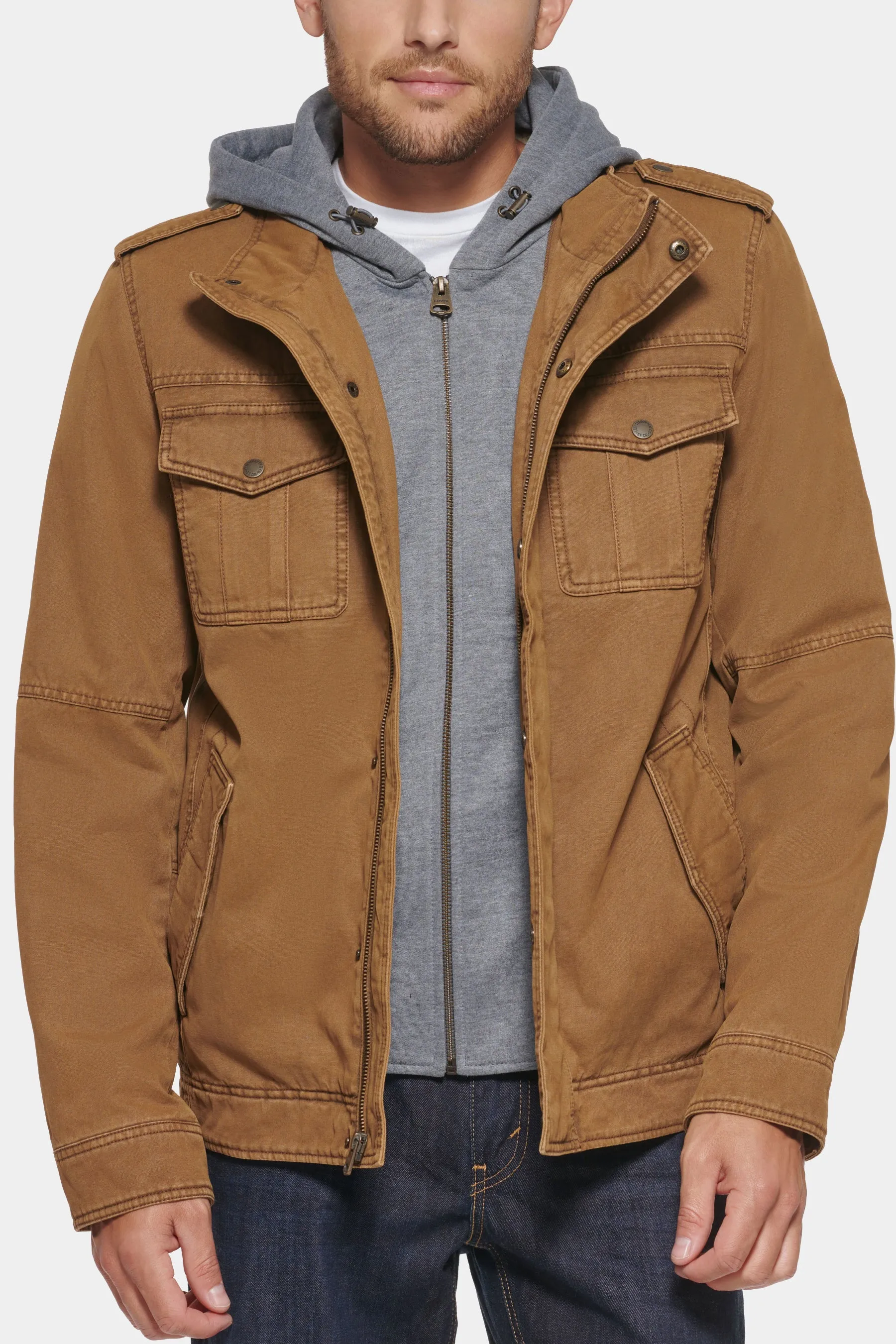 Sherpa Lined Utility Jacket