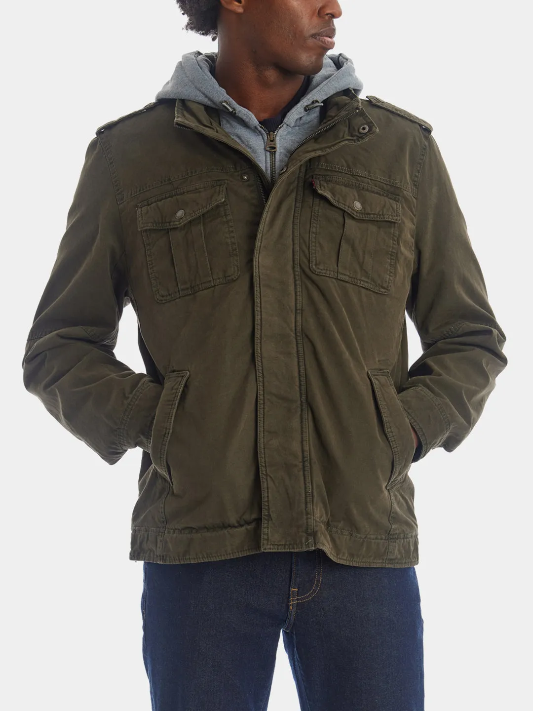 Sherpa Lined Utility Jacket