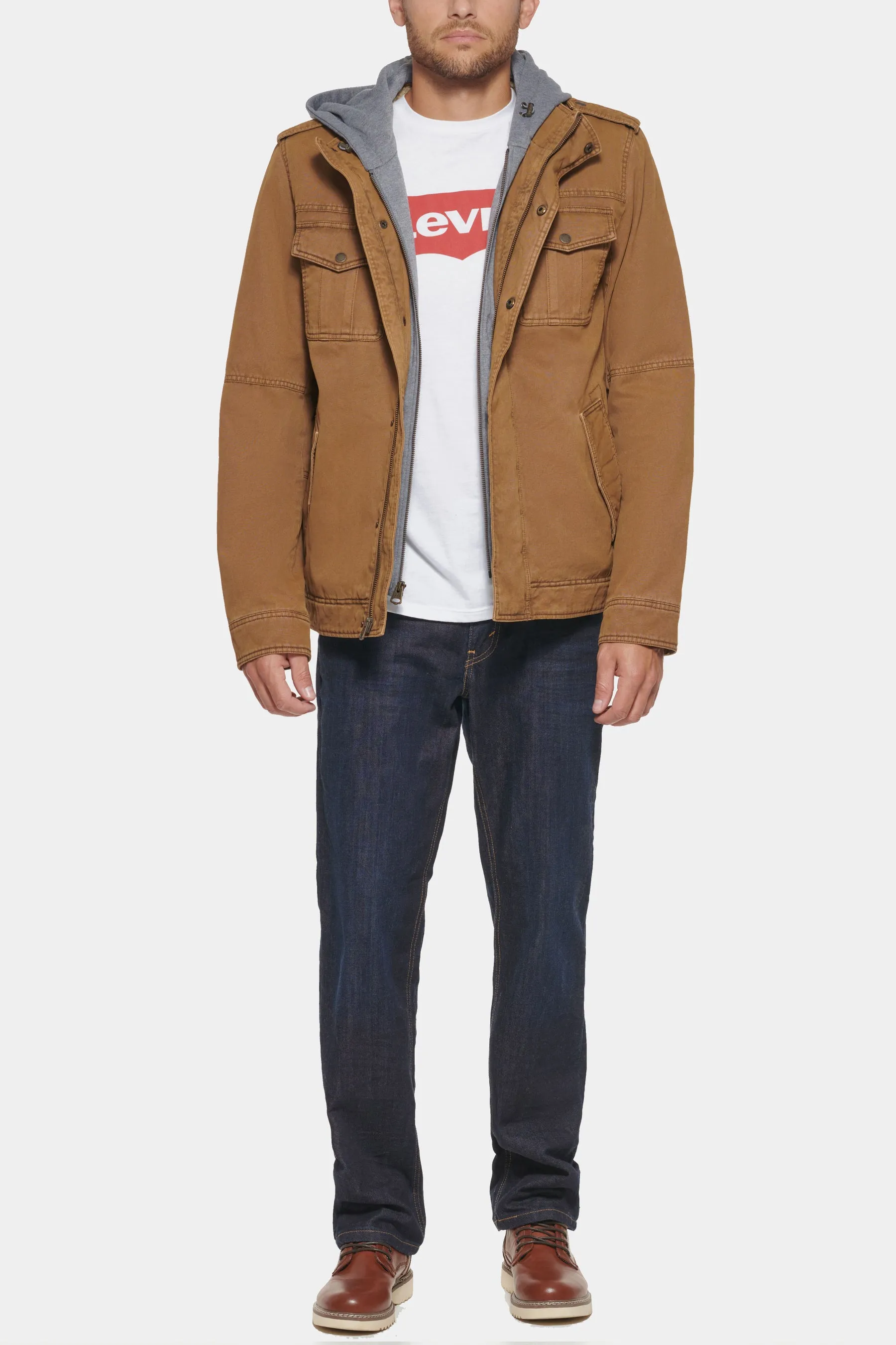 Sherpa Lined Utility Jacket