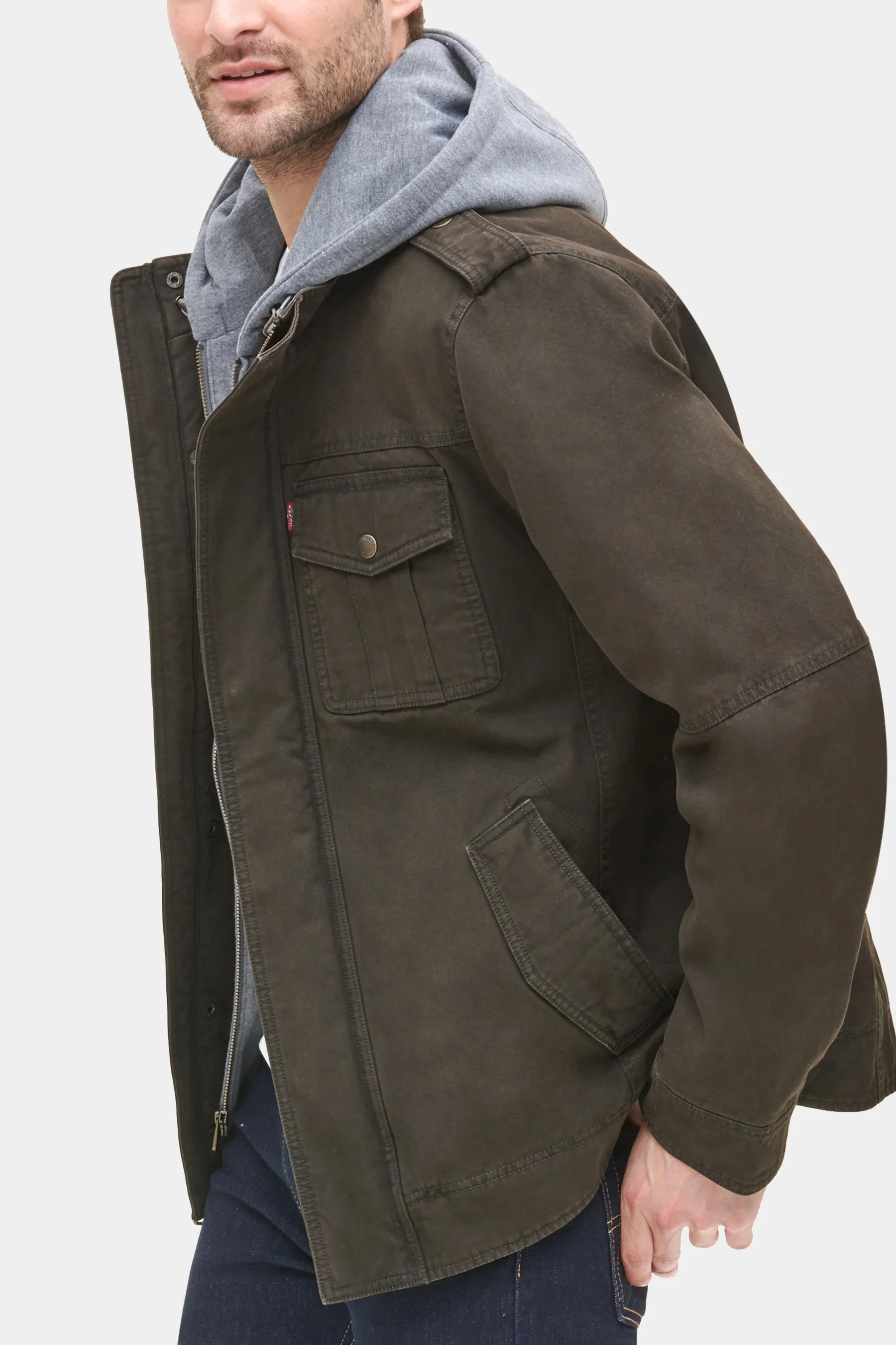 Sherpa Lined Utility Jacket