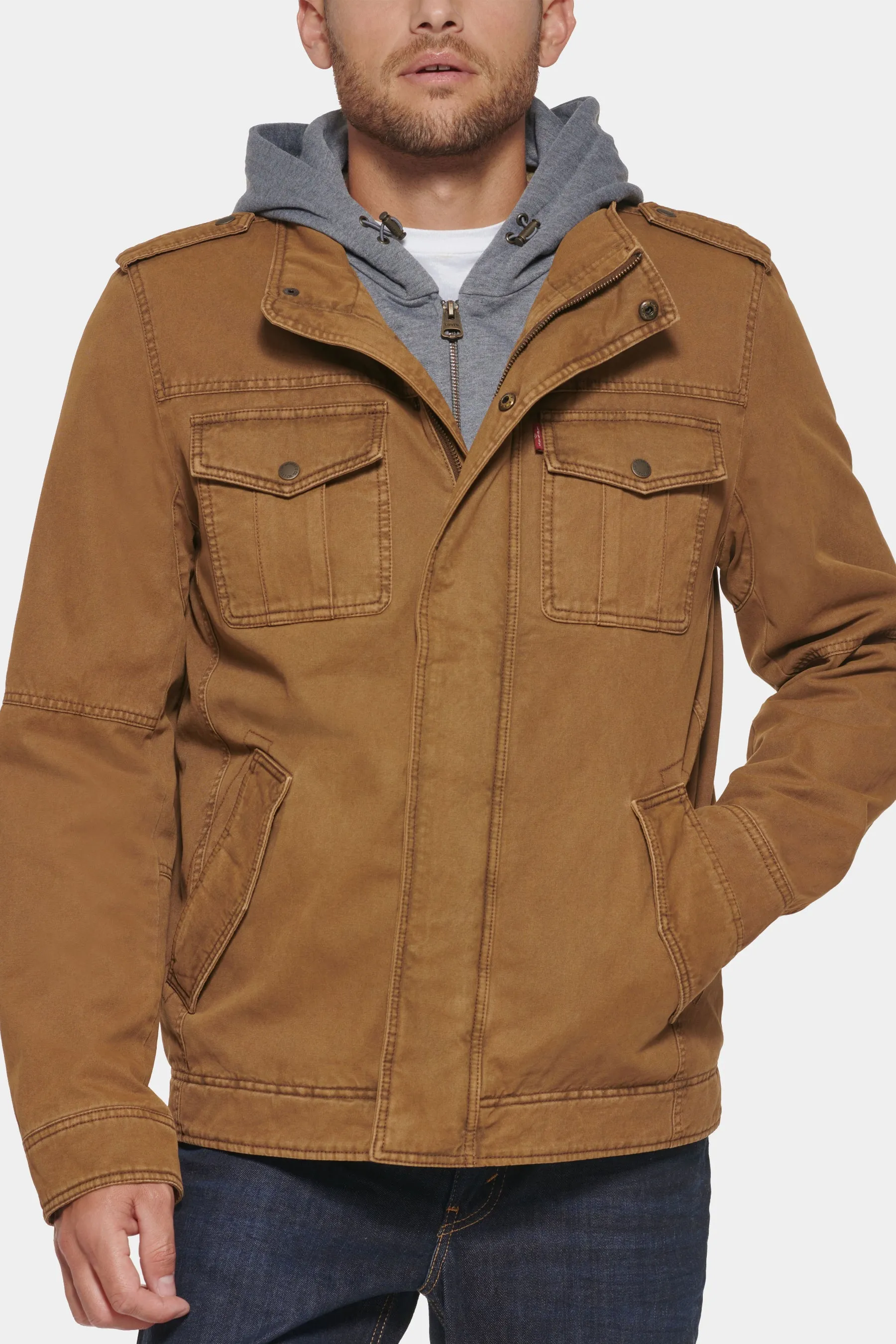 Sherpa Lined Utility Jacket