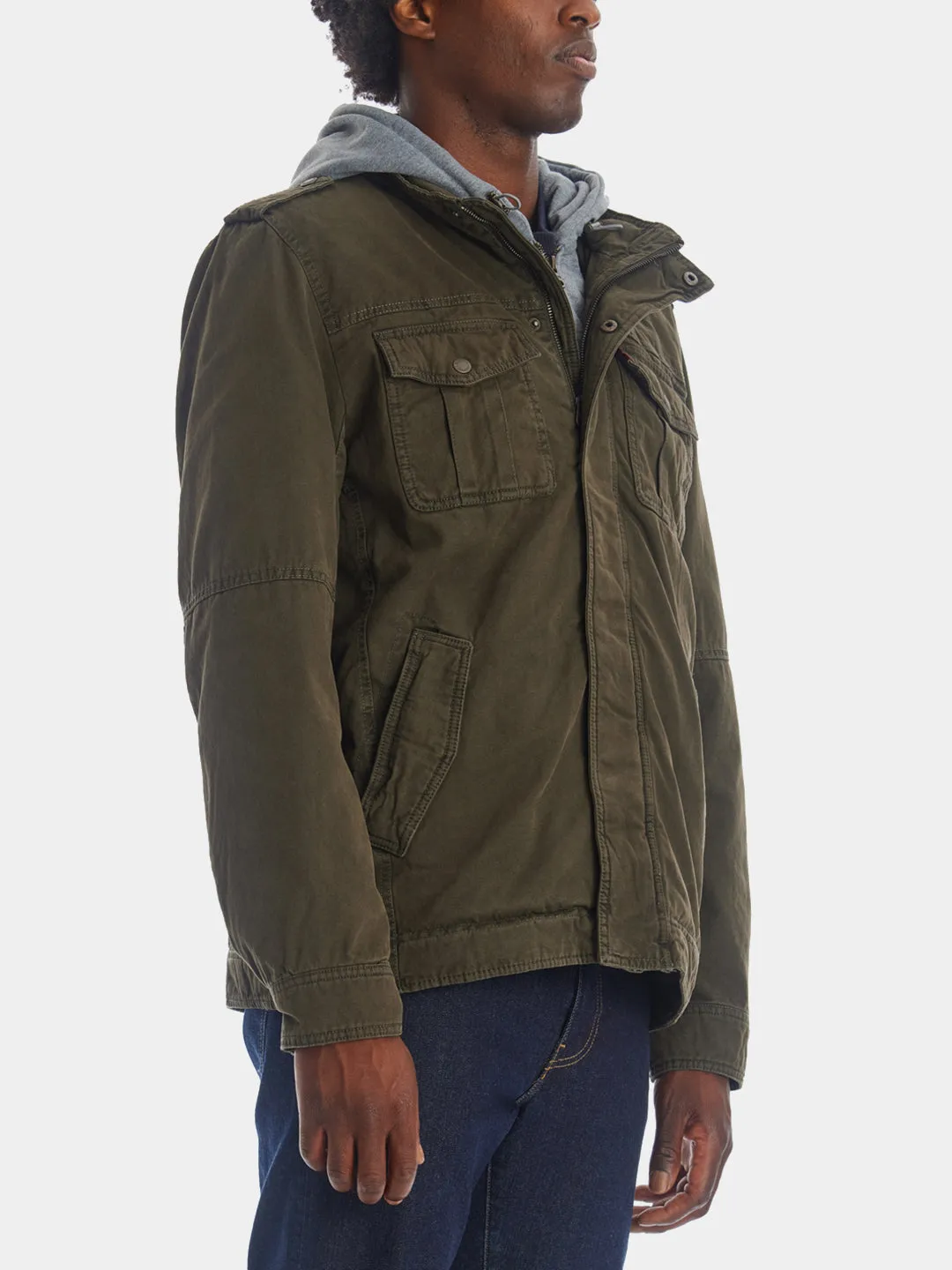 Sherpa Lined Utility Jacket