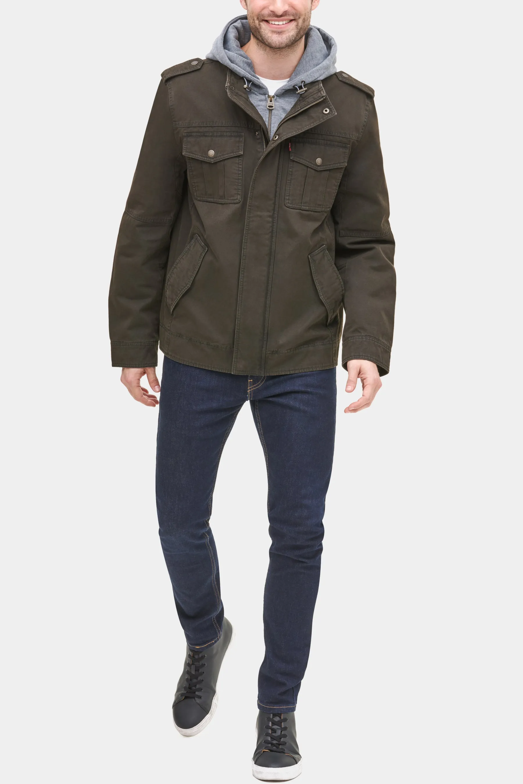 Sherpa Lined Utility Jacket