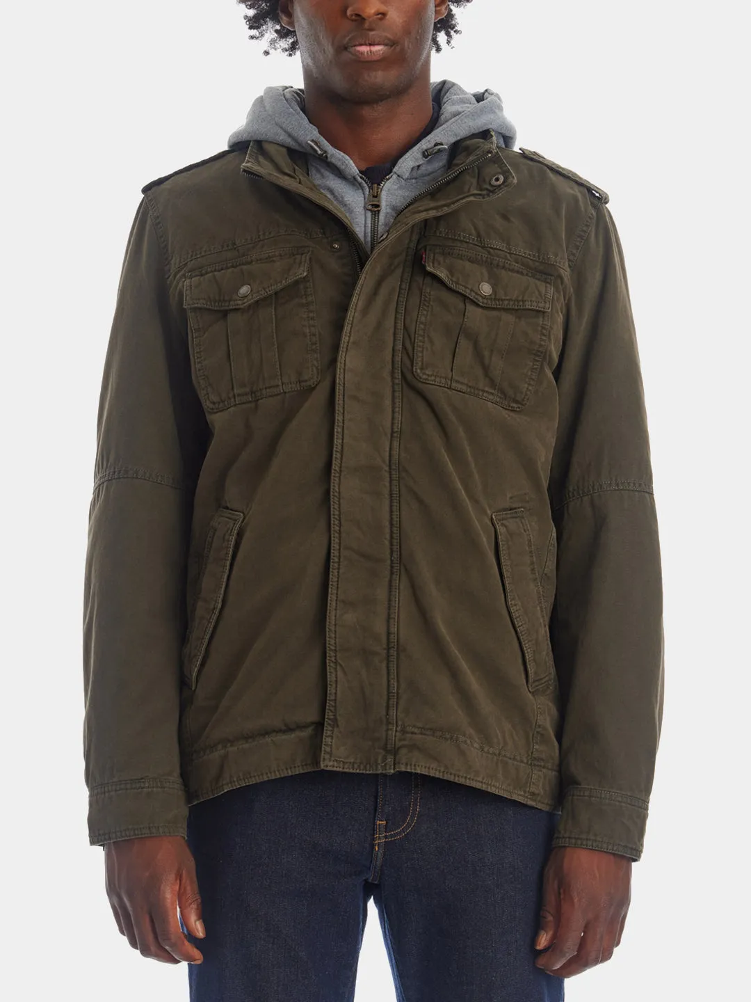 Sherpa Lined Utility Jacket