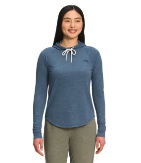 'The North Face' Women's Westbrae Knit Hoodie - Shady Blue Heather