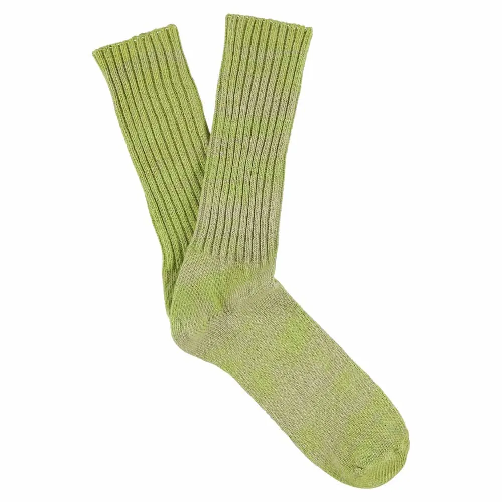 Tie Dye Socks - Spring Green