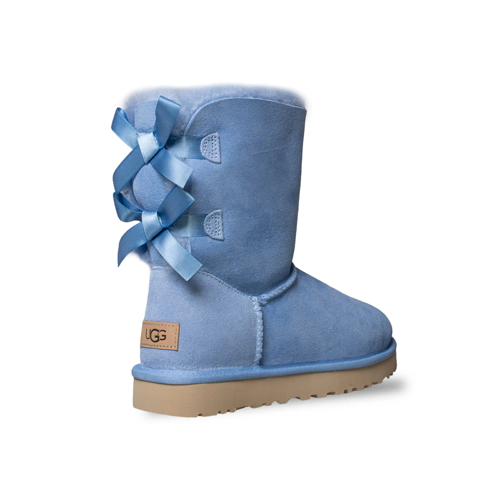 UGG Bailey Bow II Whisper Blue Boots - Women's