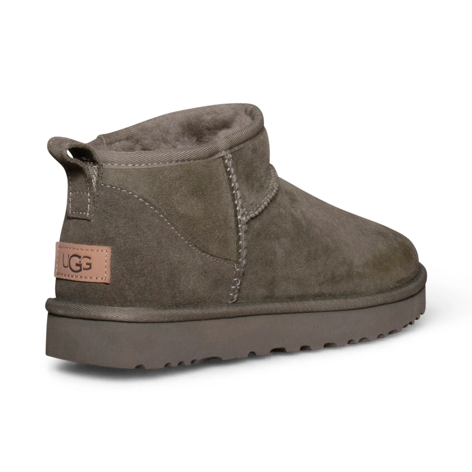 UGG Classic Ultra Mini Moss Green Boots - Women's