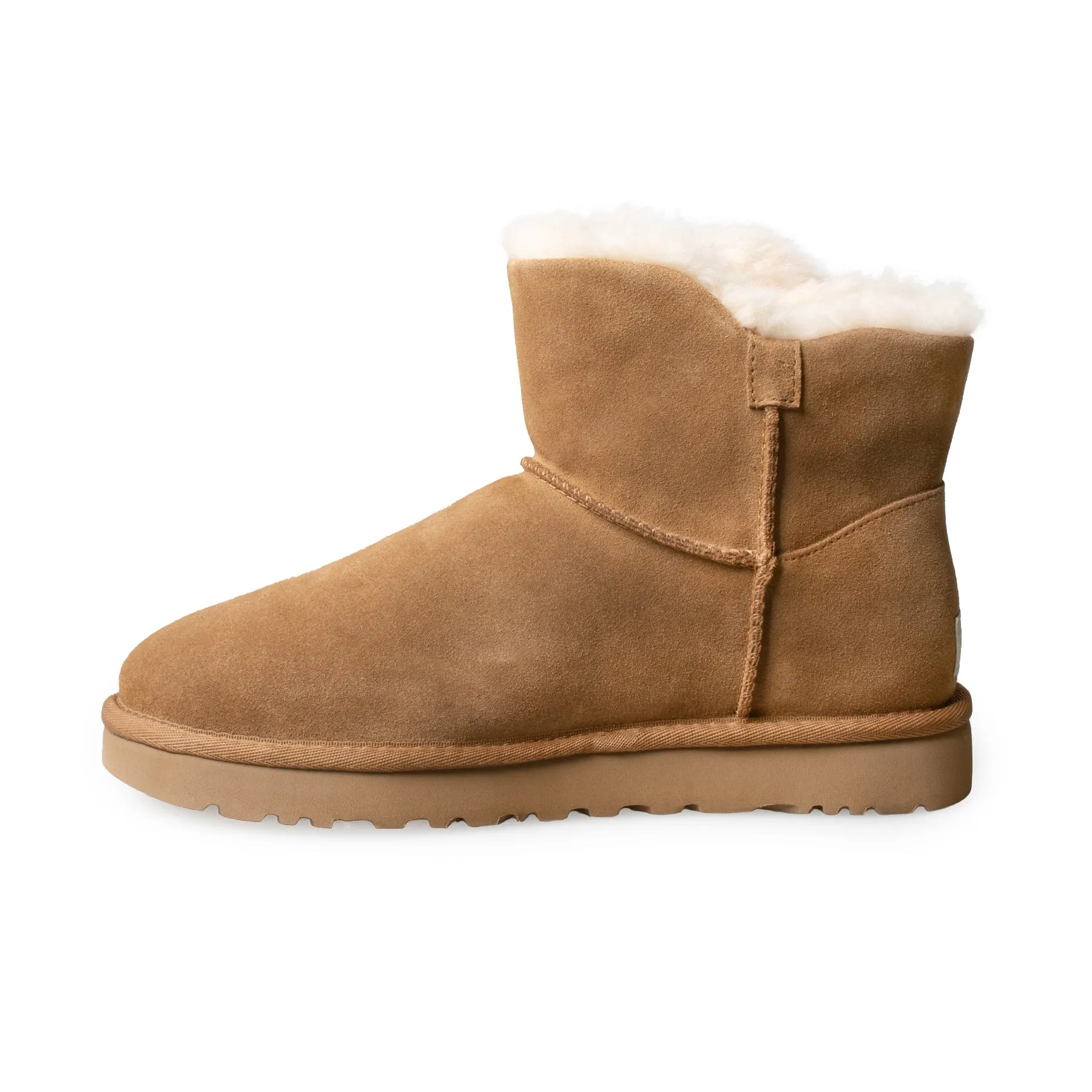 UGG Mini Bailey Snaps Chestnut Boots - Women's