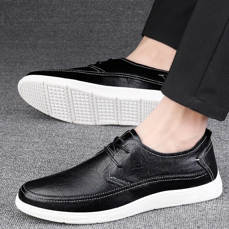 Xituodai  Formal Men Leather Shoes Mens Casual Business Dress Oxford Shoes for Men Fashion Designer Sneakers Leisure Walk Driving Shoes